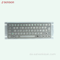 Industrielt metal tastatur til informationskiosk